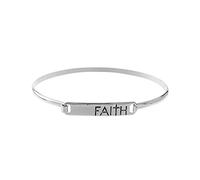 NTLX Inspirational Message Jewelry - Bracelets for Women - Delicate Metal Bar Bracelet - Engraved Messages - Gold, Silver, Rose Gold Plated - Modern & Simple - with Gift Box included, Metal, n / a