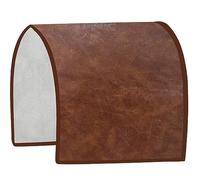 Ntomtuex Faux Leather Couch Arm Cover PU Armrest Slipcover Waterproof Armrest Covers for Sofa Recliner Chair Arm Protectors for Pets Set of 2 Brown