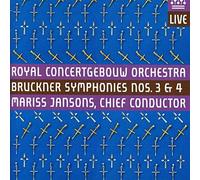 nton Bruckner - Bruckner: Symphonies 3, 4 [CD]