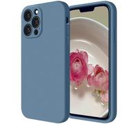 NTPHNB Compatible with Phone 15 Pro Case, Camera Protection Soft Microfiber Lining Liquid Silicone Gel Rubber Slim Tough, Shockproof Protective Protection Phone Case 6.1 inch 2023 Dark Blue