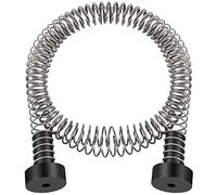 NTR Zipline Spring Brake Extra Long 6.6FT, Kids Backyard Heavy Duty Zip Line Brake System/Stop/Stopper, High-Strength Compression Stainless Steel Spring, Ziplines Parts for up to 3/8 Inch Cable