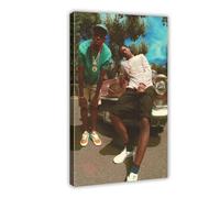 NTRECS Asap Rocky And Tyler The Creator Musik Poster Canvas Poster Bedroom Decor Sports Landscape Office Room Decor Gift Frame-style 08x12inch(20x30cm)