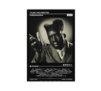 NTRECS Tyler CHROMAKOPIA Album Cover The Creator Posters 3 Canvas Poster Bedroom Decor Sports Landscape Office Room Decor Gift Unframe-style 12x18inch(30x45cm)
