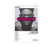 NTRECS Tyler Poster Goblin The Creator Music Album Rapper Poster Canvas Poster Bedroom Decor Sports Landscape Office Room Decor Gift Unframe-style 08x12inch(20x30cm)