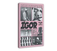 NTRECS Tyler Poster The Creator Poster Igor Poster Canvas Poster Bedroom Decor Sports Landscape Office Room Decor Gift Frame-style 12x18inch(30x45cm)