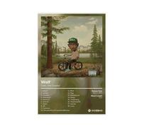 NTRECS Tyler Poster Wolf The Creator Music Album Rapper Poster 3 5 Canvas Poster Wall Art Decor Print Picture Paintings for Living Room Bedroom Decoration Unframe-style 12x18inch(30x45cm)