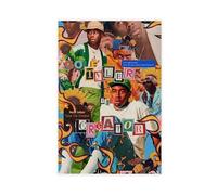 NTRECS Tyler The Creator Poster 42 Canvas Poster Wall Art Decor Print Picture Paintings for Living Room Bedroom Decoration Unframe-style 12x18inch(30x45cm)