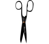 NTS Solingen Black Edition Scissors | 18 cm / 7" Kitchen & Household Scissors | Super Sharp | Black Finish
