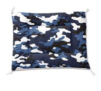 Nttopship Dog Bed Mat,Ultra Soft Fluffy Cat Bed for Pet Mat,Washable Fashion Dog Crate Beds Comfy Comfy Pet Sleeping Pad Sleeping Mattress for Large Medium Small Dogs(42"x32",Blue Black Camo)
