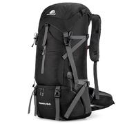 NTUOCAW 70L Hiking Backpack with Rain Cover Large Trekking Backpack for Men Women Waterproof Camping Rucksack Lightweight Backpacking for Outdoor Sports Travel Hiking Cycling Climbing Mountaineering