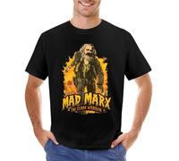 NTUSLFPG Mad Marx - The Class Warrior T-Shirt t-Shirt T-Shirt for a Mens Vintage t Shirts Black 3XL