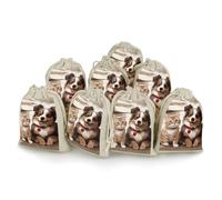 NTVOWPZO 8PCS Funny Cat Dog Cotton Drawstring Bag 5x7 Inch Small Cloth Gift Bags with Drawstring, Reusable Muslin Bags Pouches, Empty Candy Bag for Wedding Party Birthday Favors