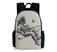 NTVOWPZO Astronauts And Saturn Travel Backpack for Women Men Carry On Backpack Luggage Daypack 15.6 Inch Laptop Backpack