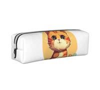 NTVOWPZO Capacity Pencil Case Large Pencil Pouch Awesome Cat Pencil Bag for Office Small Zipper Pouch for Pencils