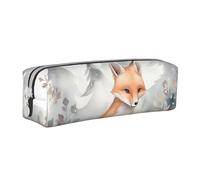 NTVOWPZO Capacity Pencil Case Large Pencil Pouch Standing by the Pine Tree Pencil Bag for Office Small Zipper Pouch for Pencils