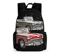 NTVOWPZO Classic Car Roadsters Old Fashioned Travel Backpack for Women Men Carry On Backpack Luggage Daypack 15.6 Inch Laptop Backpack