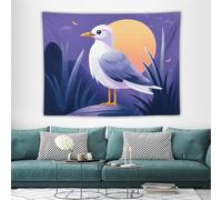 NTVOWPZO Coastal Painter Wall Tapestry with Hanging Kits Decorative Tapestry Aesthetic Large Wall Tapestries for Living Room Bedroom Apartment Dorm Backdrop Decor 60"x80"