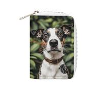 NTVOWPZO Credit Card Holder Wallet for Man Soft Business Card Holder Selfie Dog Card Case with Zipper, style, 16x11.5cm, Style, 16x11.5cm
