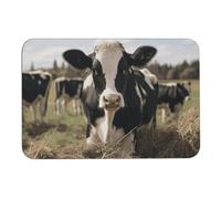 NTVOWPZO Cute Cows Stone Bath Mats Cute Cows Diatomaceous Earth Bath Mat Super Absorbent Bathroom Floor Mat Quick Drying Shower Mat for Shower Bathtub Bathroom Accessory