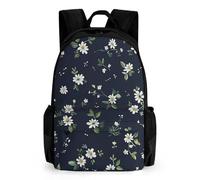 NTVOWPZO Daisy Repeating Pattern Travel Backpack for Women Men Carry On Backpack Luggage Daypack 15.6 Inch Laptop Backpack