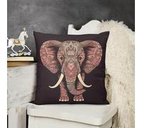 NTVOWPZO Decorative Throw Pillow Covers 16X16 Elephant Body Pillow Pillowcase Outdoor Square Couch Cushion Case for Sofa Bed Couch Living Room Plush Pillows Protectors