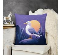 NTVOWPZO Decorative Throw Pillow Covers 20X20 Coastal Painter Body Pillow Pillowcase Outdoor Square Couch Cushion Case for Sofa Bed Couch Living Room Plush Pillows Protectors
