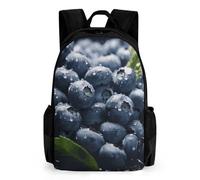 NTVOWPZO Delicious Blueberry Travel Backpack for Women Men Carry On Backpack Luggage Daypack 15.6 Inch Laptop Backpack