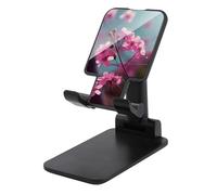 NTVOWPZO Foldable Cell Phone Holder Adjustable Angle Height Phone Stand for Desk Universal Portable Phone Holder Small Flowers Desktop Cellphone Stand for All Smartphone