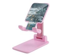 NTVOWPZO Foldable Cell Phone Holder Adjustable Angle Height Phone Stand for Desk Universal Portable Phone Holder Boating on The River Desktop Cellphone Stand for All Smartphone