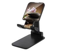 NTVOWPZO Foldable Cell Phone Holder Adjustable Angle Height Phone Stand for Desk Universal Portable Phone Holder Zen Stone Desktop Cellphone Stand for All Smartphone