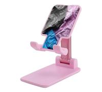 NTVOWPZO Foldable Cell Phone Holder Adjustable Angle Height Phone Stand for Desk Universal Portable Phone Holder Crumpled Paper Desktop Cellphone Stand for All Smartphone