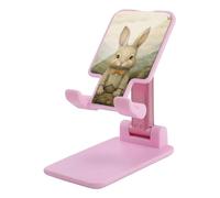 NTVOWPZO Foldable Cell Phone Holder Adjustable Angle Height Phone Stand for Desk Universal Portable Phone Holder Sit on The Grass Desktop Cellphone Stand for All Smartphone