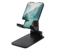 NTVOWPZO Foldable Cell Phone Holder Adjustable Angle Height Phone Stand for Desk Universal Portable Phone Holder Country Life Pictures Desktop Cellphone Stand for All Smartphone