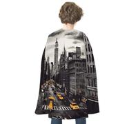NTVOWPZO Halloween Love from New York Cloak Reversible Cape Costume for Masquerade Halloween Cosplay Birthday Party Decoration