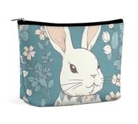 NTVOWPZO Makeup Bag Cosmetic Bag Travel Makeup Bag Beautiful Little Bunny Toiletry Bag for Women Travel Essentials, style, One size, style, One size