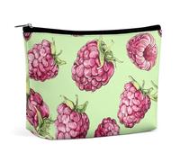 NTVOWPZO Makeup Bag Cosmetic Bag Travel Makeup Bag Peach Raspberry Pattern Toiletry Bag for Women Cosmetic Pouch, style, One size, style, One size