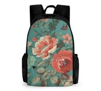 NTVOWPZO Pastoral Scenery Pattern Travel Backpack for Women Men Carry On Backpack Luggage Daypack 15.6 Inch Laptop Backpack
