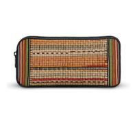 NTVOWPZO Pen Case Aesthetic Pen Pouch African Weaving Portable Pen Bag Makeup Bag Desk Organizer for Office, Style, 22*12*5cm, Pencil Case