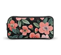 NTVOWPZO Pen Case Aesthetic Pen Pouch Beautiful Flower Images Portable Pen Bag Makeup Bag Desk Organizer for Office, Style, 22*12*5cm, Pencil Case