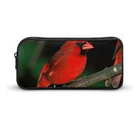 NTVOWPZO Pen Case Aesthetic Pen Pouch Beautiful Red Birds Portable Pen Bag Makeup Bag Desk Organizer for Office, Style, 22*12*5cm, Pencil Case
