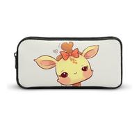 NTVOWPZO Pen Case Aesthetic Pen Pouch Cute Bow Giraffe Portable Pen Bag Makeup Bag Desk Organizer for Office, Style, 22*12*5cm, Pencil Case