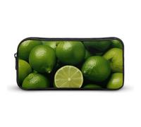 NTVOWPZO Pen Case Aesthetic Pen Pouch Fresh Green Lime Portable Pen Bag Makeup Bag Desk Organizer for Office, Style, 22*12*5cm, Pencil Case