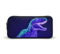 NTVOWPZO Pen Case Aesthetic Pen Pouch Green Dinosaur Style Portable Pen Bag Makeup Bag Desk Organizer for Office, Style, 22*12*5cm, Pencil Case