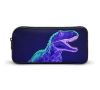 NTVOWPZO Pen Case Aesthetic Pen Pouch Green Dinosaur Style Portable Pen Bag Makeup Bag Desk Organizer for Office, Style, 22*12*5cm, Pencil Case