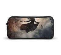 NTVOWPZO Pen Case Aesthetic Pen Pouch Witch Flight Portable Pen Bag Makeup Bag Desk Organizer for Office, Style, 22*12*5cm, Pencil Case