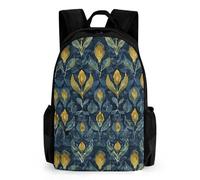 NTVOWPZO Small Leaf Pattern Travel Backpack for Women Men Carry On Backpack Luggage Daypack 15.6 Inch Laptop Backpack