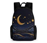NTVOWPZO There Are Stars And Moon on It Travel Backpack for Women Men Carry On Backpack Luggage Daypack 15.6 Inch Laptop Backpack