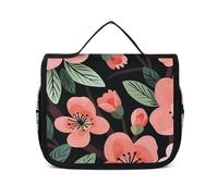 NTVOWPZO Toiletry Bag for Women Travel Toiletry Bag Beautiful Flower Images Cosmetic Organizer Bag Hanging Makeup Bag, style, 22.5x18.5cm, Style, 22.5x18.5cm