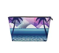 NTVOWPZO Travel Toiletry Bag for Women Men Beach and Tropics Makeup Bag Large Capacity Cosmetic Bags Water-resistant Cosmetic Organizer Bag, Gold, One Size