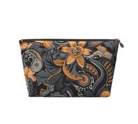 NTVOWPZO Travel Toiletry Bag for Women Men Flowers and Shamans Makeup Bag Large Capacity Cosmetic Bags Water-resistant Cosmetic Organizer Bag, Silver, One Size